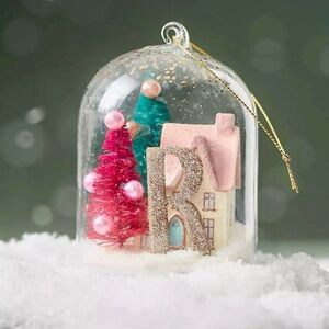 Anthropologie Ornament Letter R Arctic Home For The Holidays Monogram